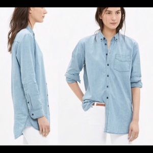 Madewell Button-down Boyfriend Chambray